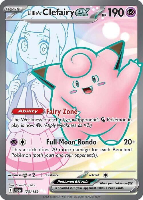 Journey Together Lillie's Clefairy #173/159